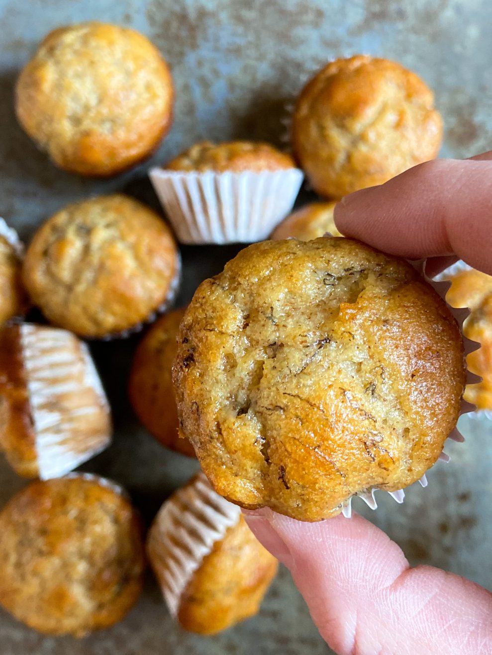 bananna mini muffin